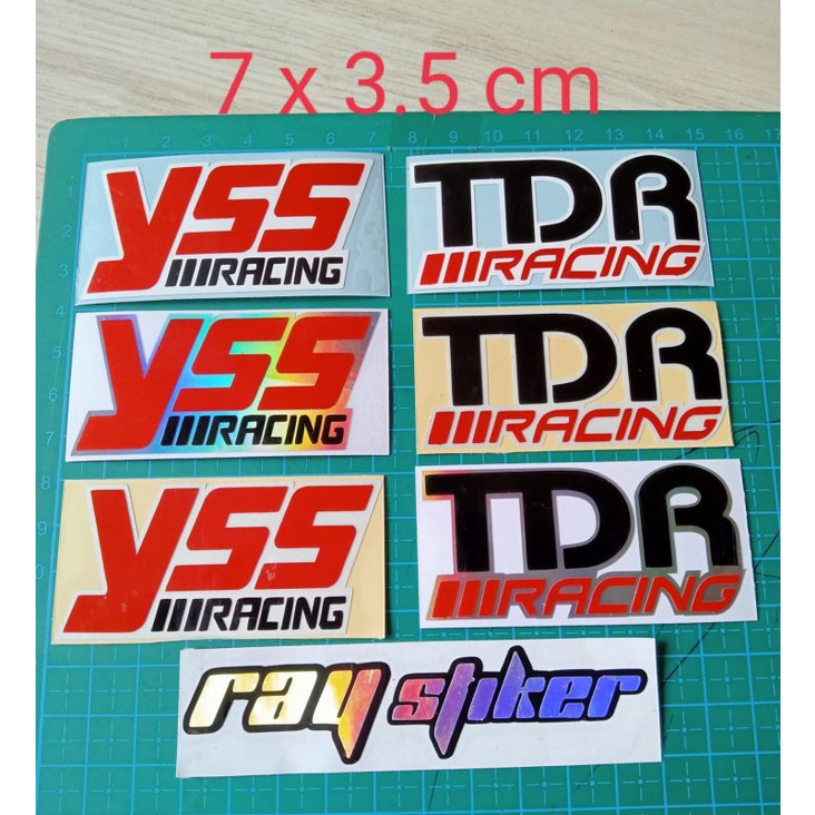 Jual STIKER CUTTING YSS TDR 7cm Shopee Indonesia