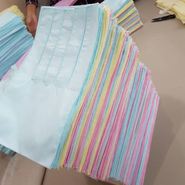 Gurita bayi Premium warna polos Tebal isi 1 Lusin / grito ikat bayi / grita tali bayi warna bahan tebal - Grosir 12 pcs