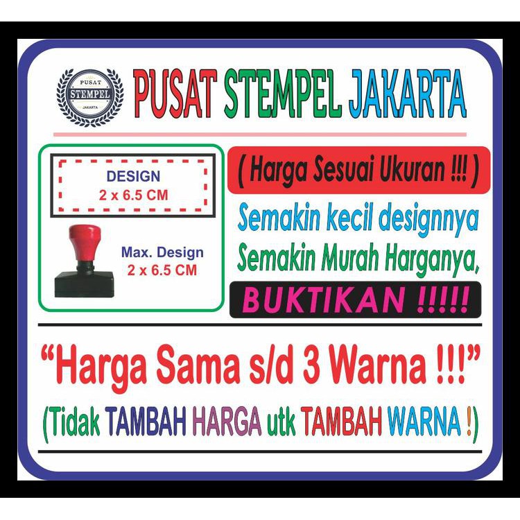

Diskon Stempel Warna Persegi Panjang Ukuran 22 X 67 Mm ( Stempel Flash ) Terjamin