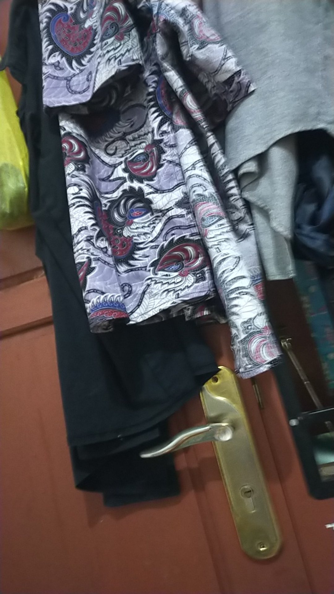 [gridline - R075 & R090 Lilac] Kemeja Batik Pria Katun Lengan Pendek Regular Ungu Lilac Terbaru