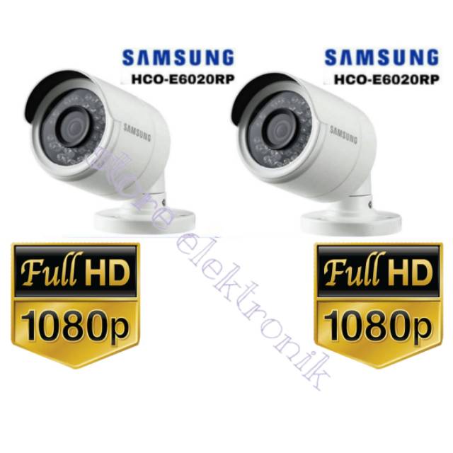 Paket Cctv Samsung 2 Channel FULL HD 2MP 1080P Dvr 4 Channel HDD 500GB
