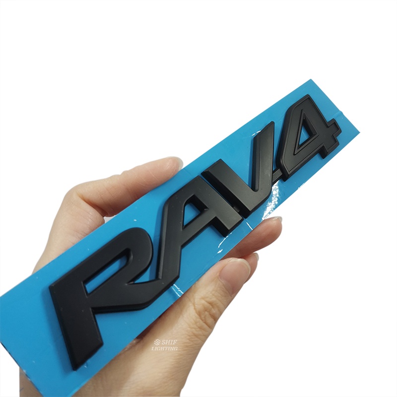 1pc Stiker Emblem Logo RAV4 Bahan ABS Untuk Dekorasi Mobil TOYOTA RAV4