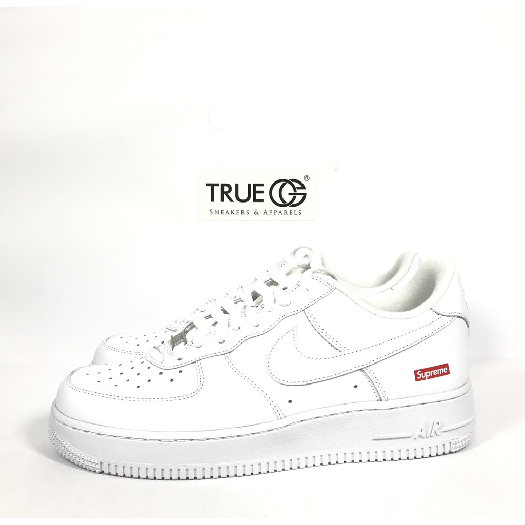 nike x supreme air force 1 white