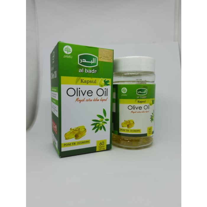 Minyak Zaitun 60 Kapsul Al badr Olive Oil Extra Virgin