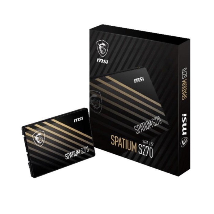 MSI SSD 240GB SATA Spatium S270 Garansi Resmi 5 Tahun 2.5&quot; SATA3