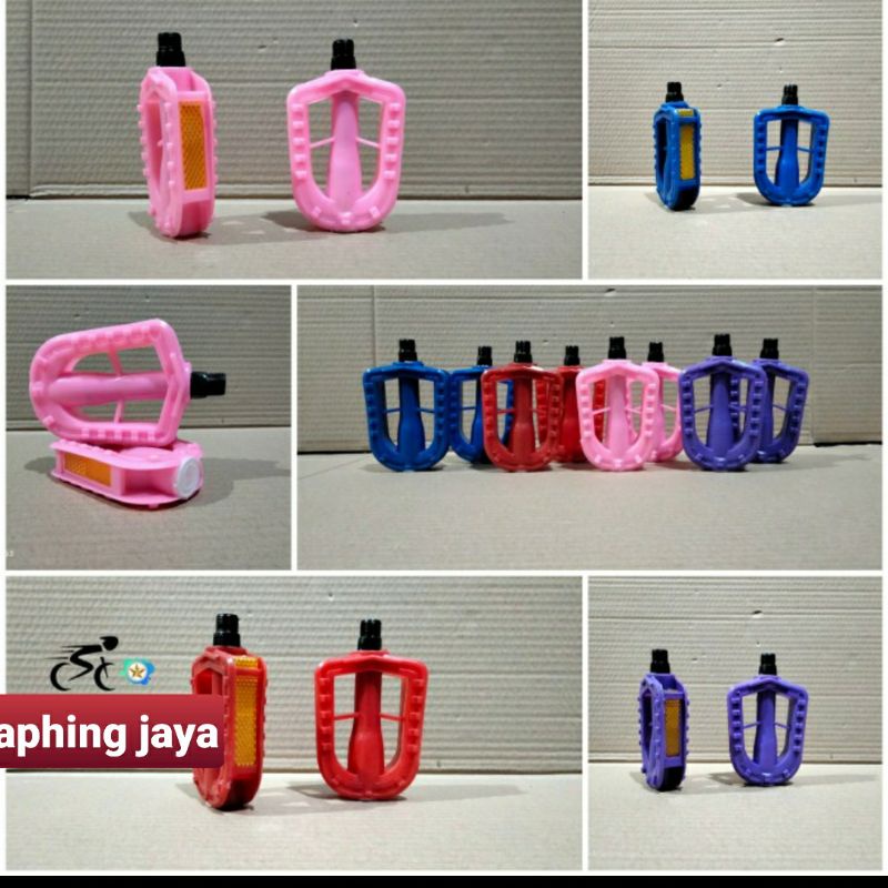 pedal sepeda anak mini bmx AS kecil ukuran 12/16/18 inch.