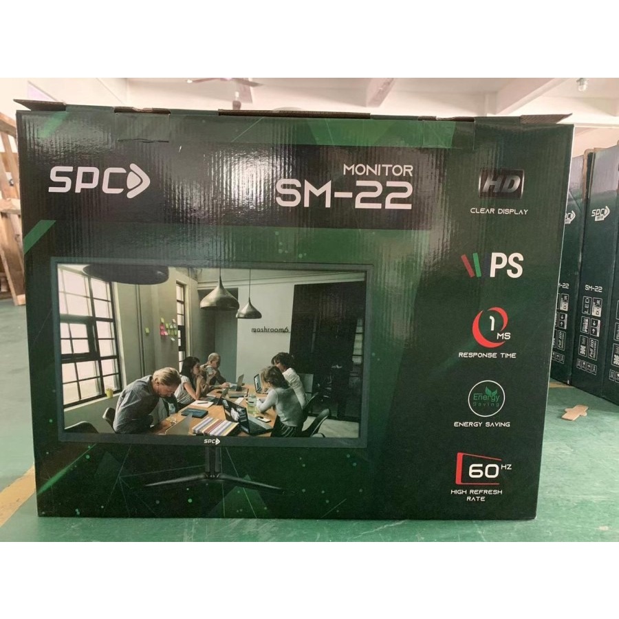 LED Monitor SPC SM-22 21.5Inch 60Hz IPS FHD HDMI | LED SPC Office SM22-2