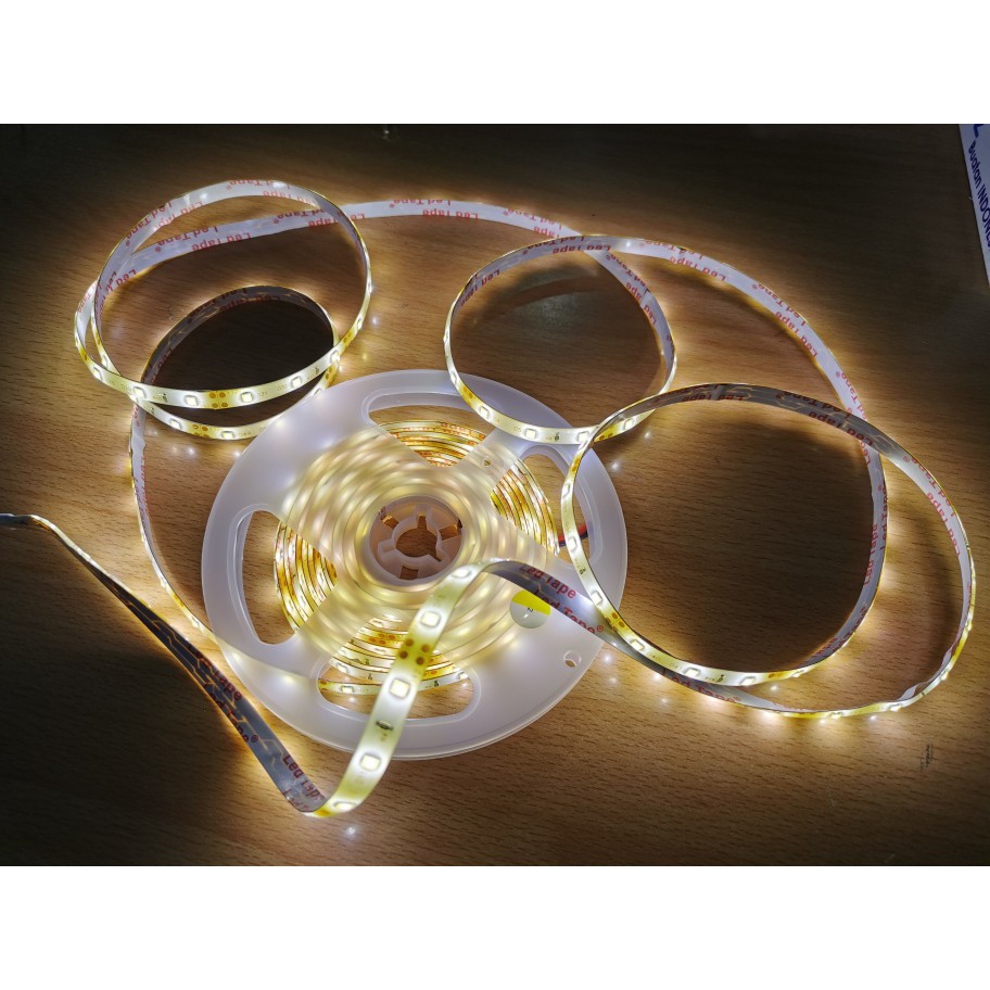 LED strip Outdoor 5 meter 3528 IP 55 Waterproof Warm White - White