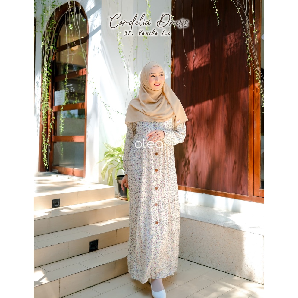 Gamis Dewasa Cordelia Dress by D'olea (gamis saja)