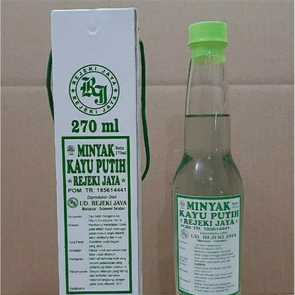 Minyak Kayu Putih Rejeki Jaya 270 ml-asli makassar