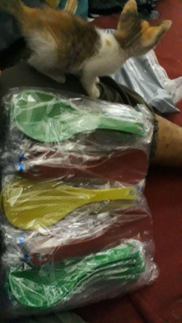 (satuan) Row Souvenir Minimal 50 Centong Nasi Magicom Anti Lengket Warna Murah