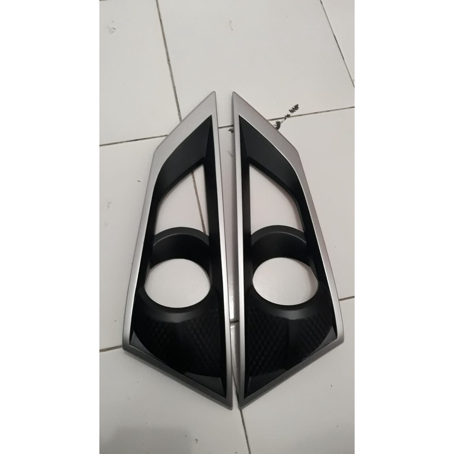 foglamp sigra hitam list chrome