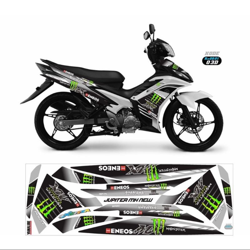 striping jupiter mx new / decal jupiter mx / sticker jupiter mx / stiker jupiter mx