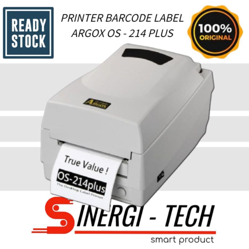 

PRINTER BARCODE LABEL STICKER ARGOX OS-214 PLUS - WHITE