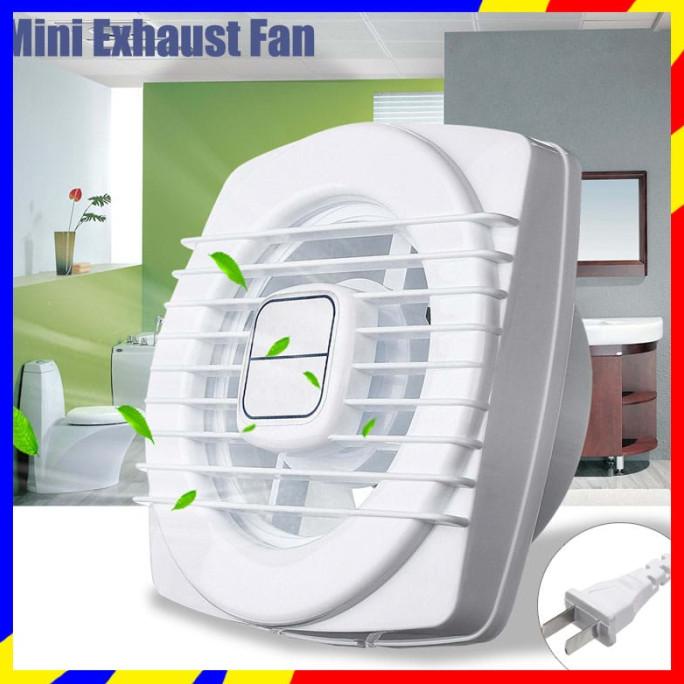 Jual 1238W 4/6/8 Inci Mini Exhaust Fan Entilation Blower Jendela