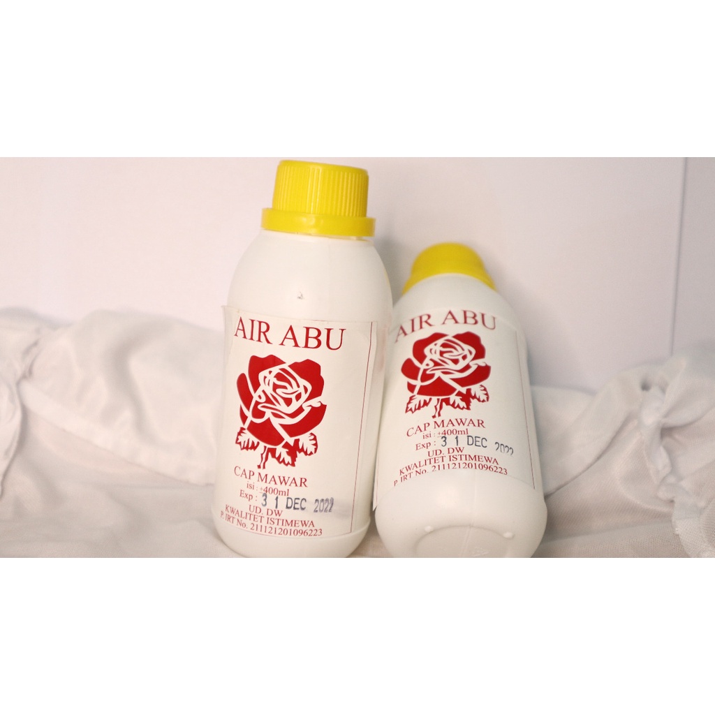 

air abu /ki cui 350ml cap mawar