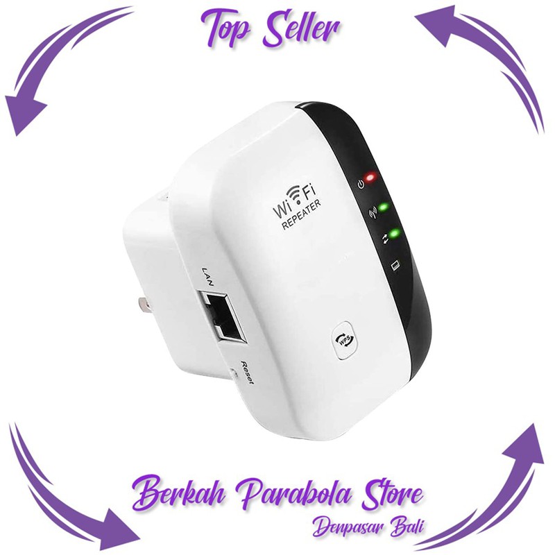 Repeater 300mbps Wireless Extender Router Wifi Produk Terbaik BPS