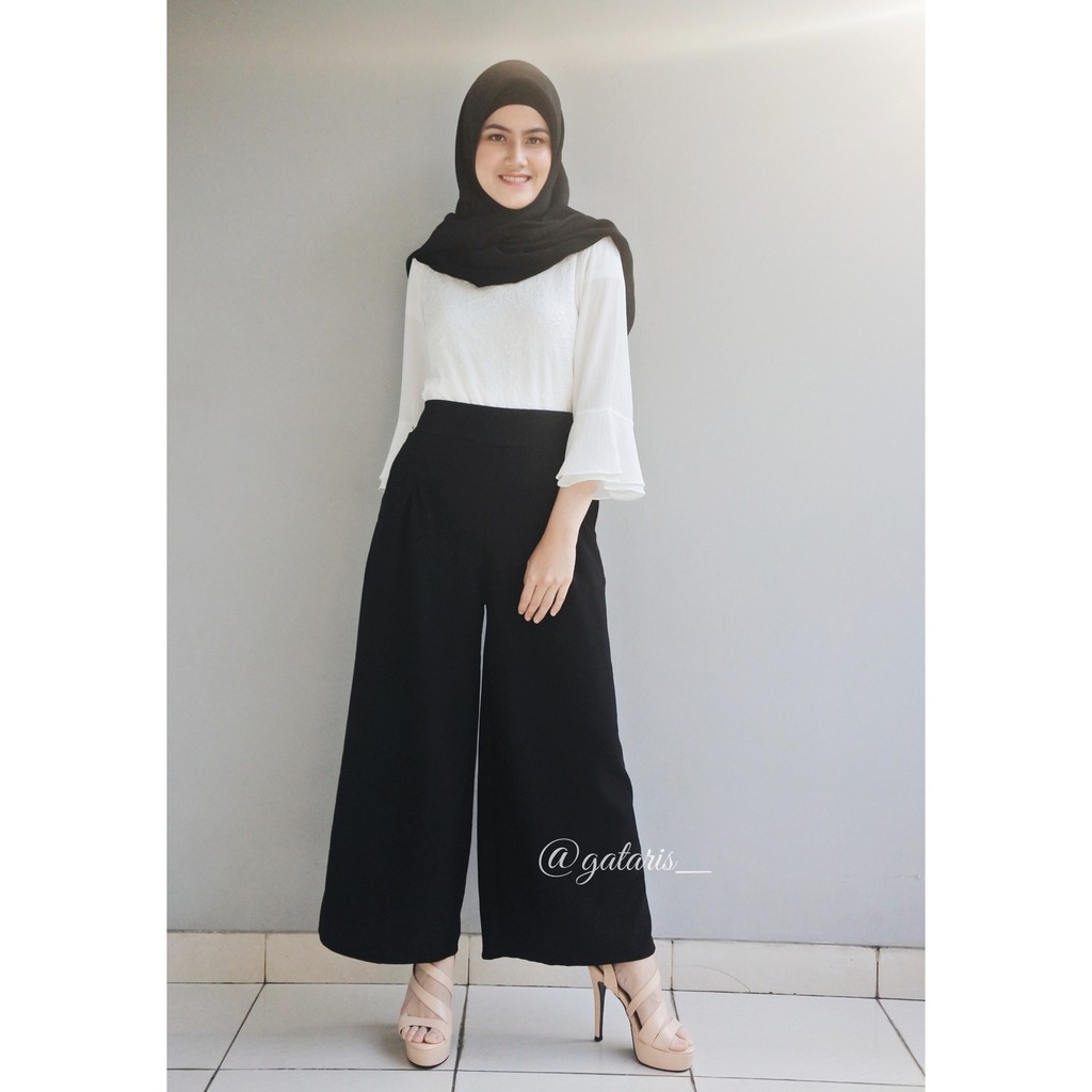  Kulot  Panjang Bahan  Waffle  Jumbo banyak pilihan warna 