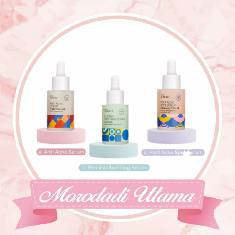 Serum Wajah - ERHA Acneact Post Acne Spot Serum | Anti Acne Serum | Blemish Soothing Serum