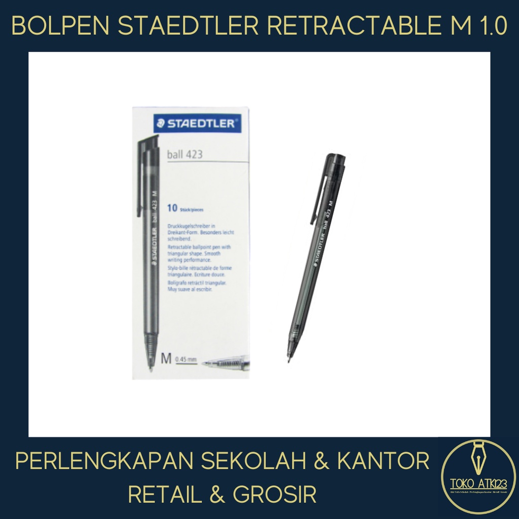 Bolpen / Ballpoint Retractable 35M &quot;Office&quot; 1.0 Staedtler