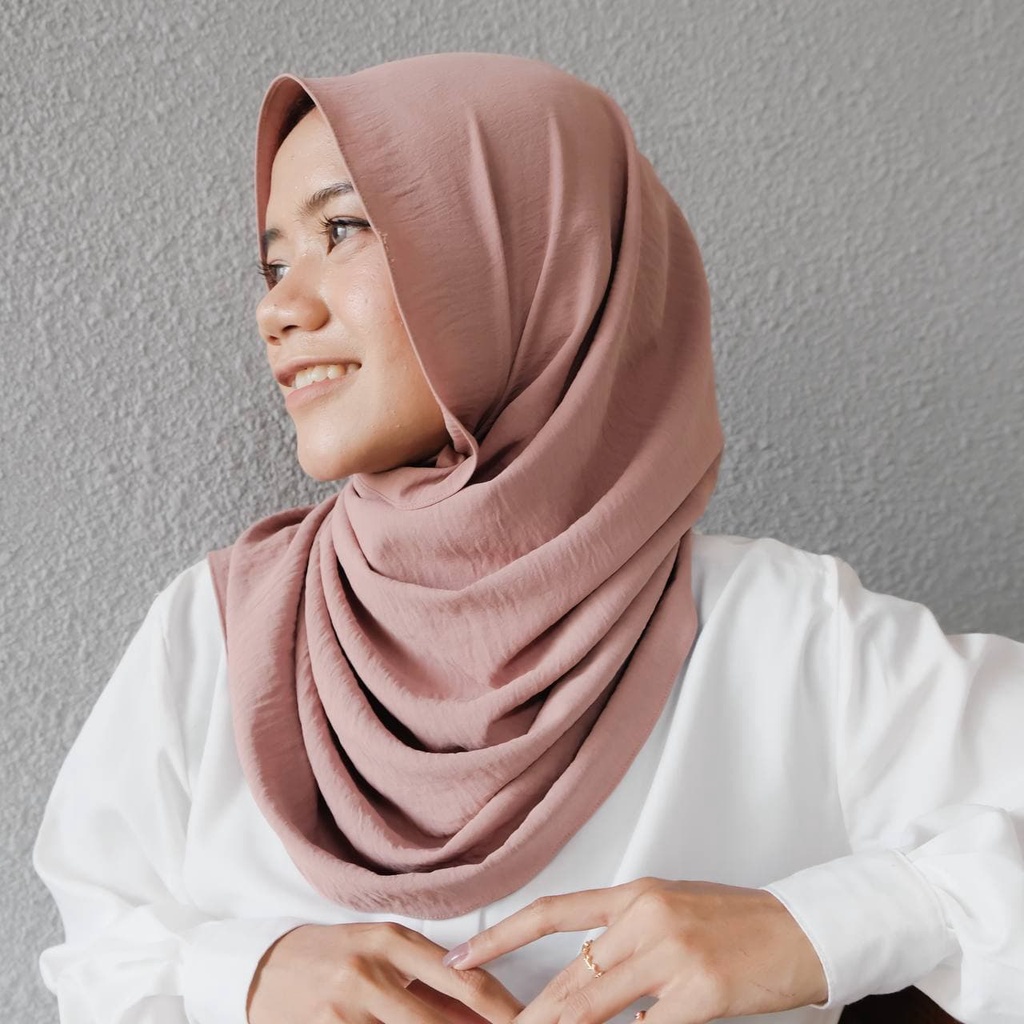 by Choco - Crinkle Shawl - Pashmina Crinkle Airflow - Pasmina Tanpa Setrika - Jilbab Anti Ribet