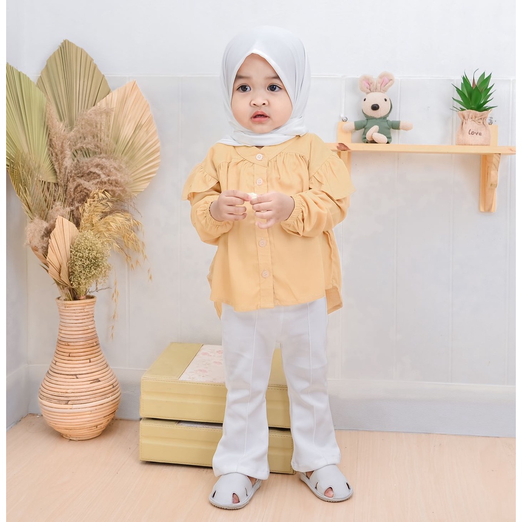 Blouse Anak Perempuan Tangan Panjang | CURLY BLOUSE SPARKLE | CURLY BLOUSE LONG SLEEVE SPARKLE