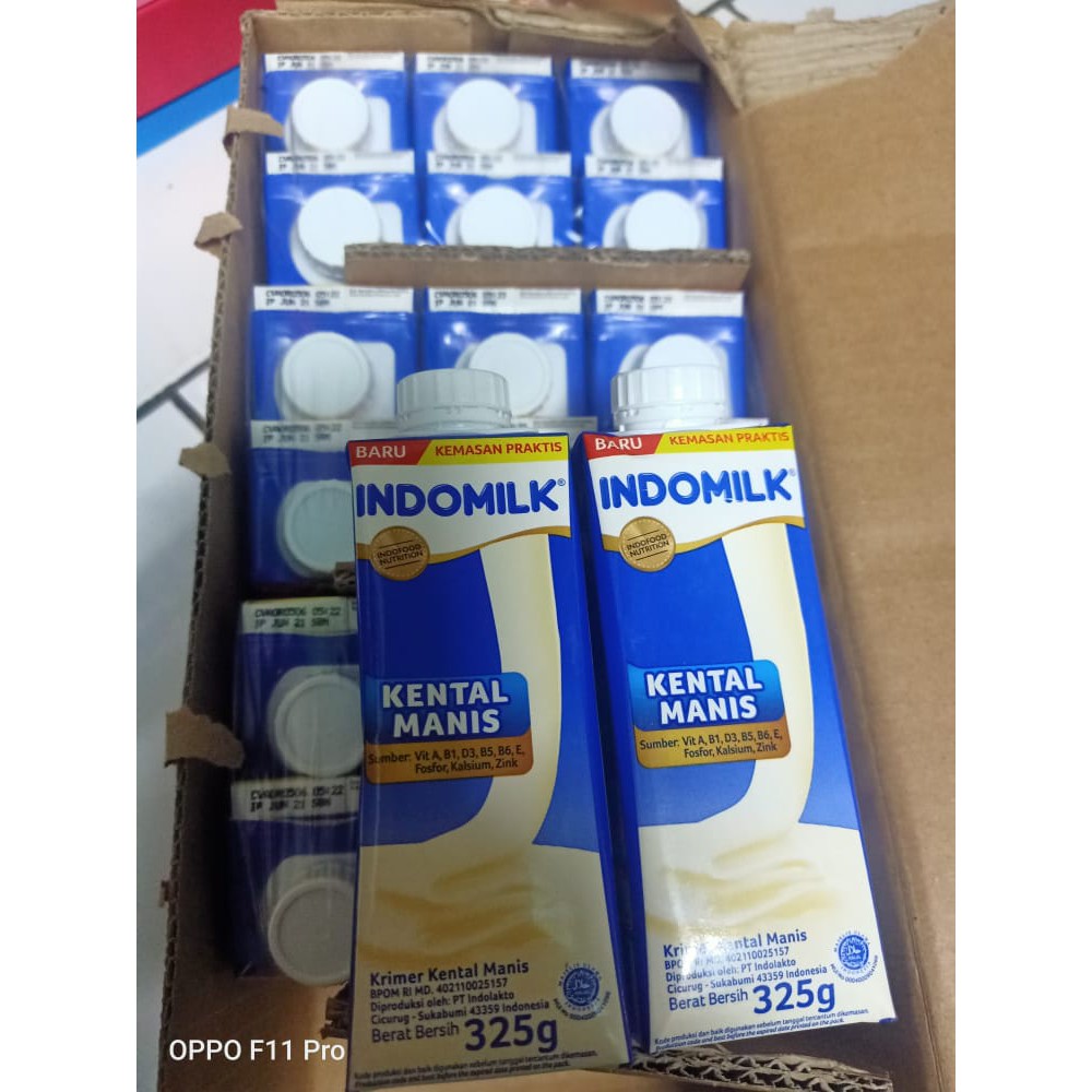 Indomilk Tetra Pak Krimer Kental Manis [325g]