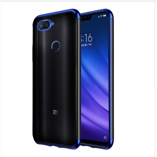 Xiaomi Mi 8 Lite Shiny Transparen Clear Ultra Thin Soft Case 1579