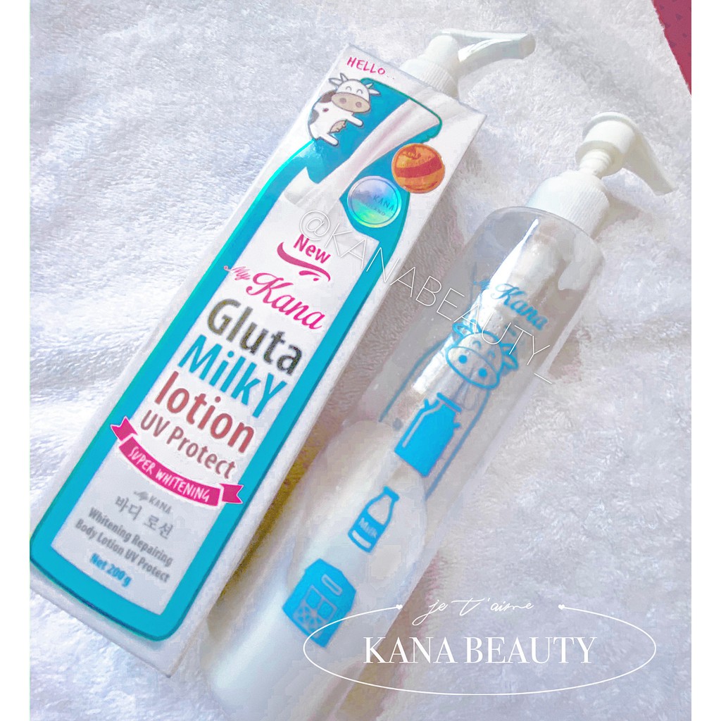 KanaBeauty - GLUTA MILKY LOTION by MYKANA (100%Original) - Whitening Body Lotion/Gluta Milky Lotion