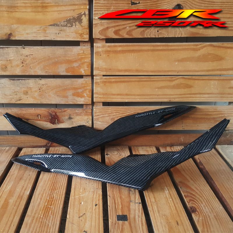 cover aki bawah tangki carbon karbon kevlar CBR 250rr CBR250rr