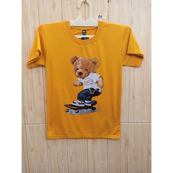 Kaos anak abg tanggung junior tedy bear