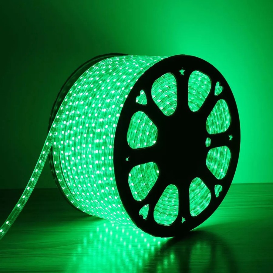 Lampu LED STRIP SELANG SMD 5050 100M 220v 100 M METER OUTDOOR DEKORASI