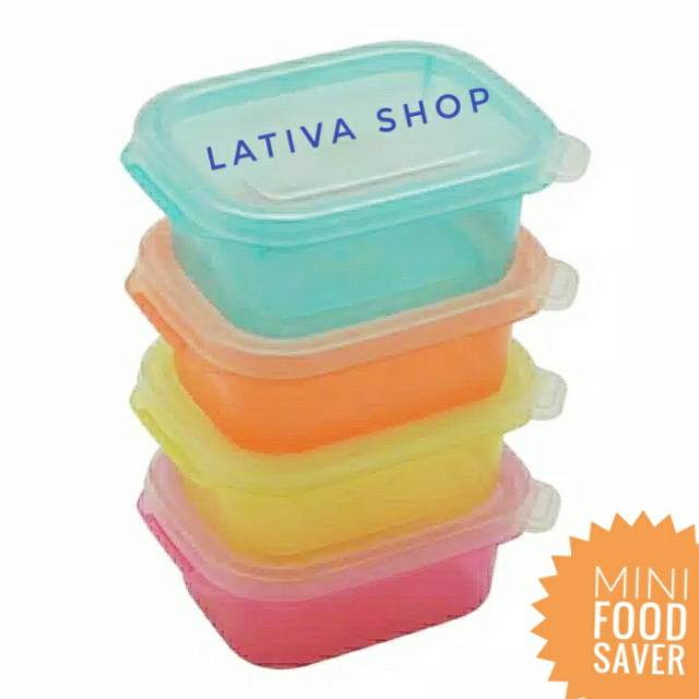 MINI CLARIS FOOD SAVER tempat makan MPASI bayi / wadah makanan/bumbu