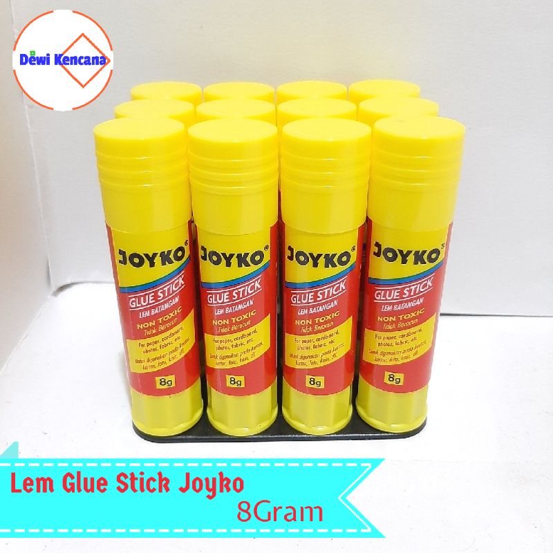 

Glue Stick 8gr Joyko Gs-09 / Lem stick Joyko (Grosir)