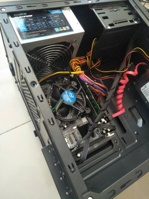 Komputer rakitan full sett core i5 BARU bergaransi dan siap pakai untuk kantor,sekolah,admin DLL