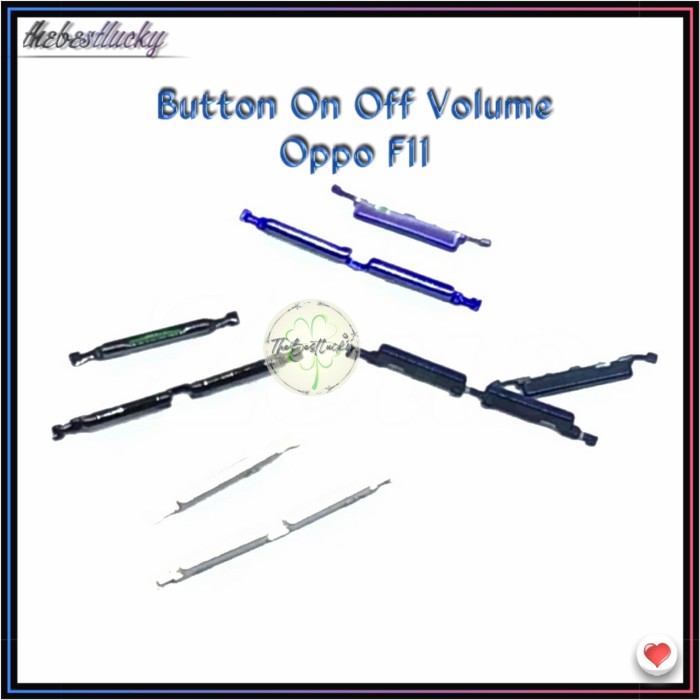 TOMBOL LUAR ON OFF OPPO F11 BUTTON ON OFF VOLUME OPPO F11