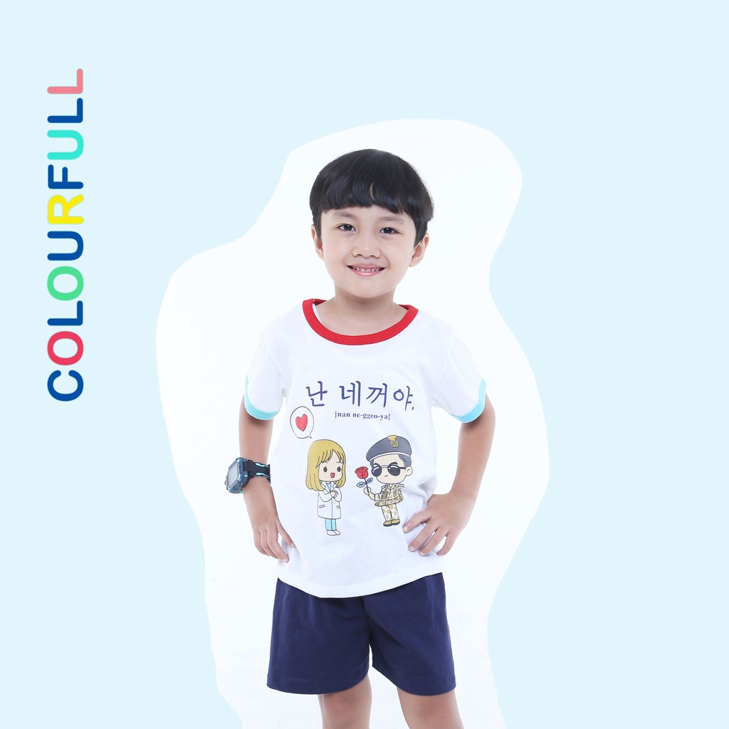 GUMKIDS SETELAN ANAK COWOK CEWEK 1 - 8 TAHUN / SET BAJU CELANA ANAK  / STELAN LAKI PEREMPUAN  &quot;KOREAN&quot;