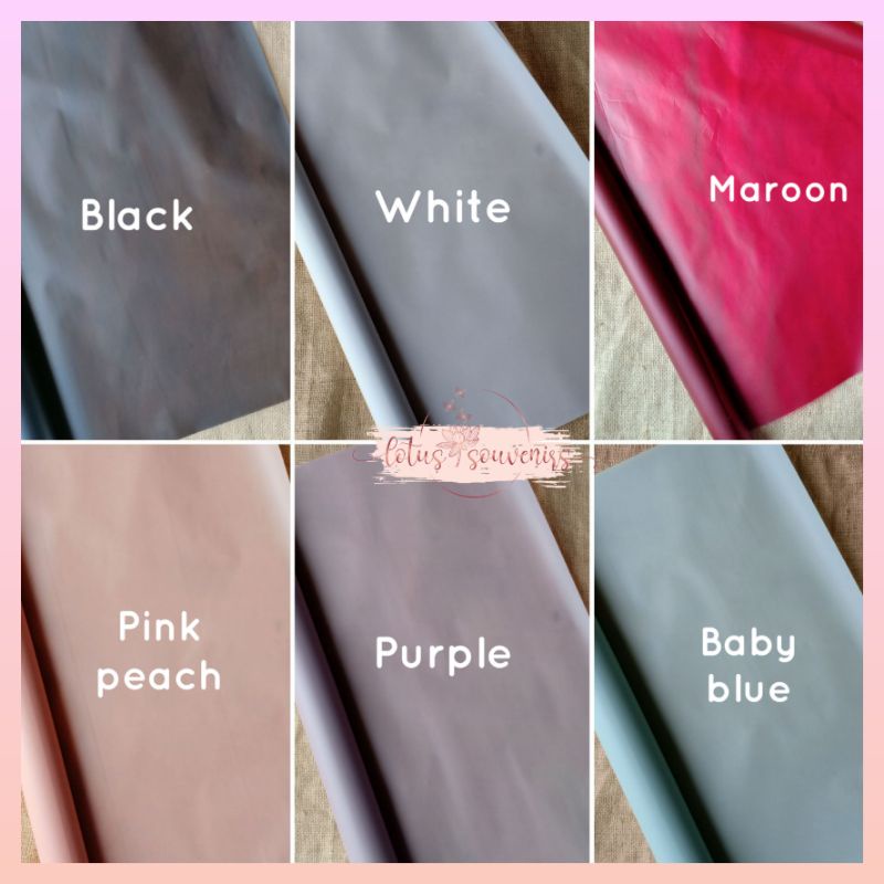 

Flower wrapping full color OPP cellophane | Kertas buket pembungkus bunga | Kertas buket bunga