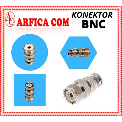 CONECTOR KONEKTOR BNC  DARI ANTENA HT BNC  ICOM KE KABEL RIG BNC HT