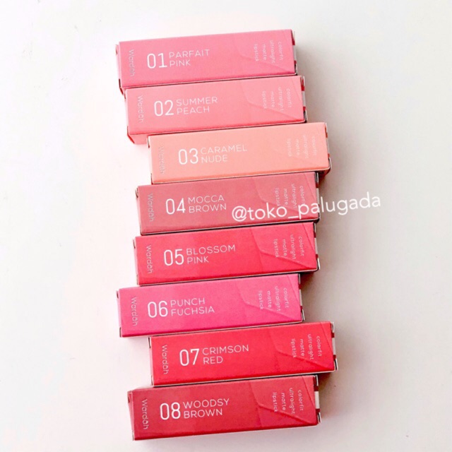 [BISA COD] Wardah Colorfit Ultralight Matte Lipstick