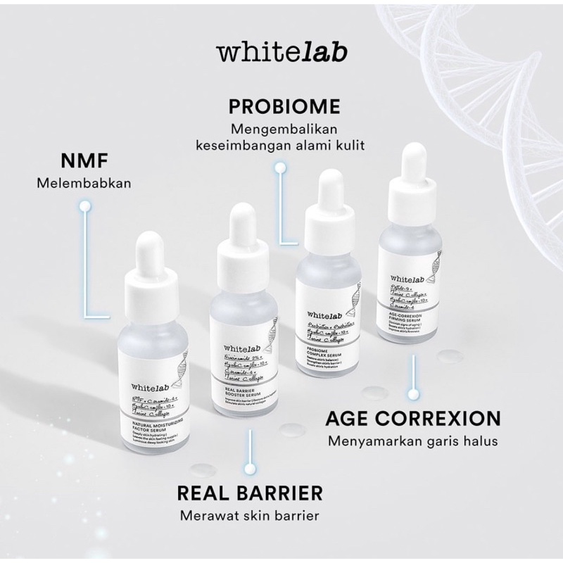 WHITELAB Face Serum All Series / Intense Brightening serum / Intensive Care Serum / Peeling Serum / Acne Calming Serum / C-Dose Serum / A-Dose Serum / NMF Serum | Bakuchiol Serum Whitelab Retinol Serum