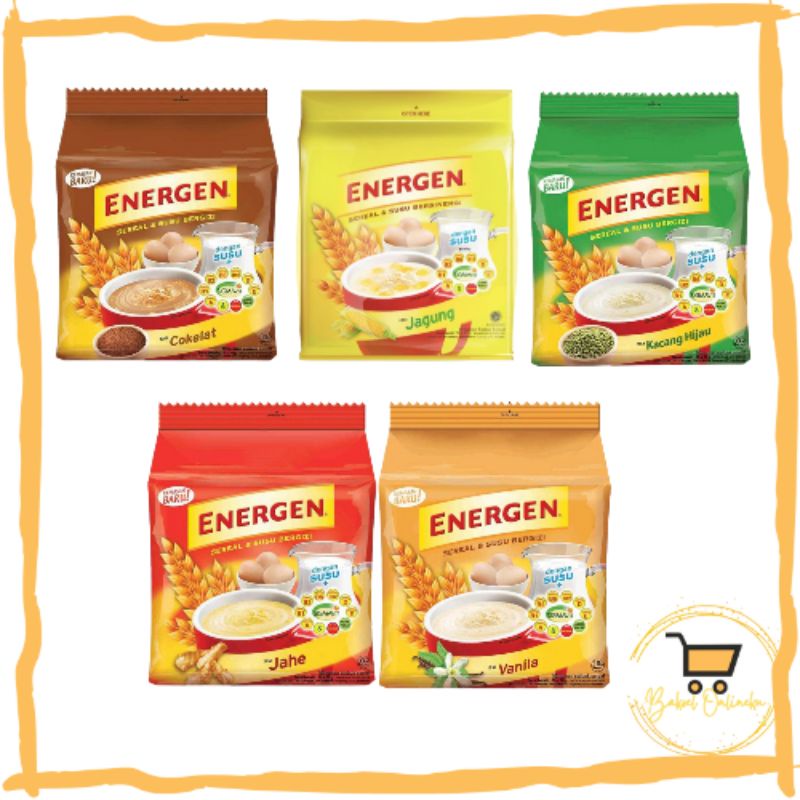 

ENERGEN SEREAL 10sachet x 29gr All Varian