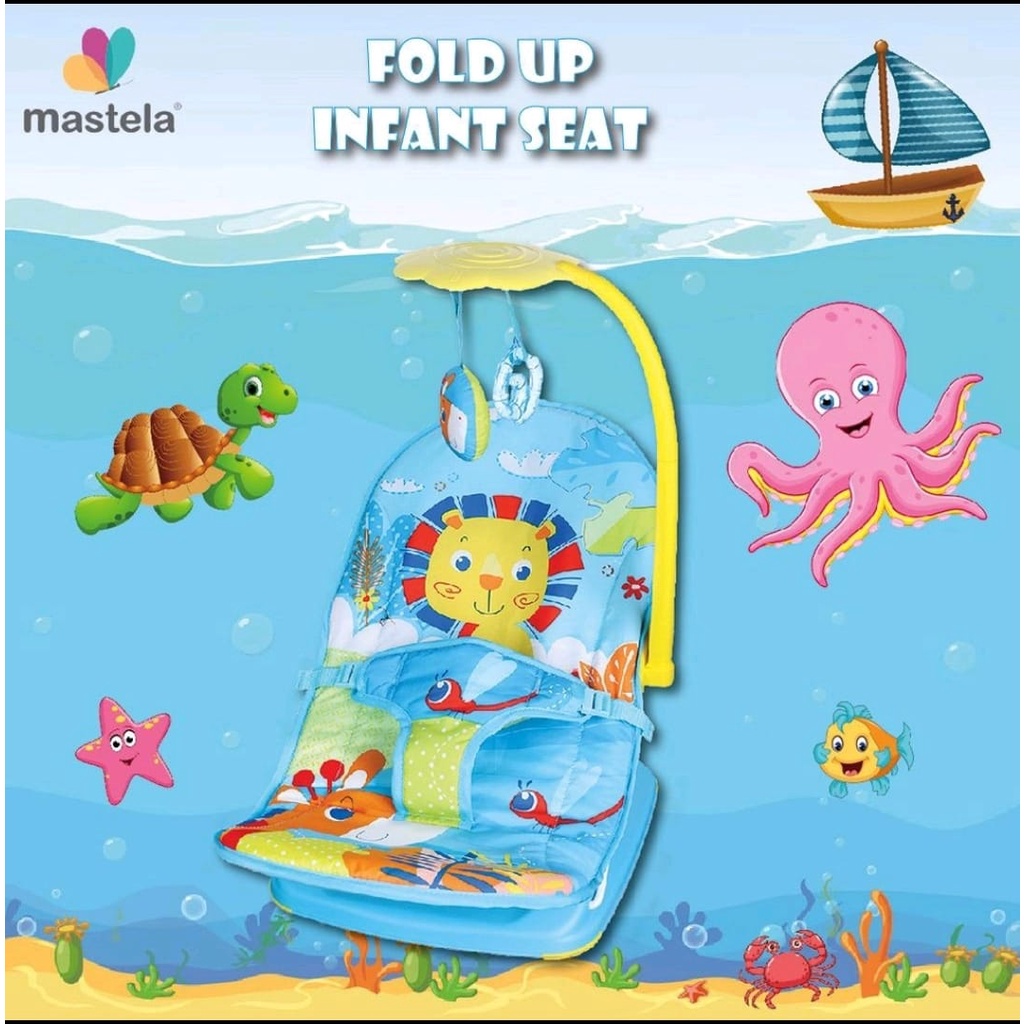 SPACE BABY MASTELA Infant Seat Bayi 3 Recline FREE BUBBLE WRAP!-4