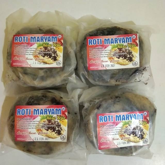 

Roti maryam mini coklat isi 10