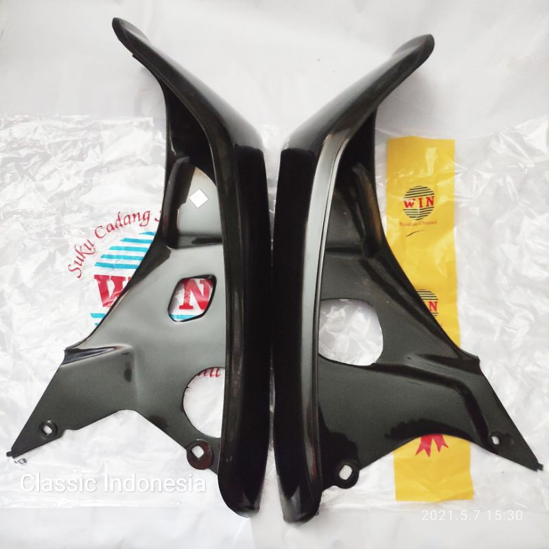 Sayap Astrea grand legenda impressa hitam tebeng cover kanan kiri astrea grand legenda impressa