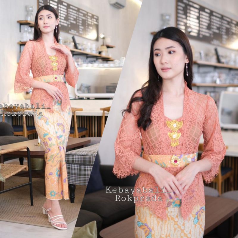 SATU SET KEBAYA BALI KEBAYA LONCENG KEBAYA SOFT KEBAYA MODERN