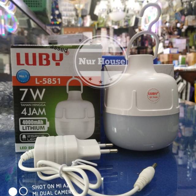 lampu emergencyluby 7 watt 5851