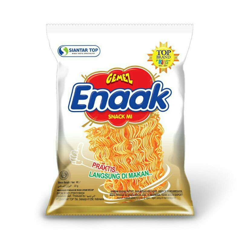 

MIE GEMEZ ENAAK RENCENG 10 pcs X 18gr