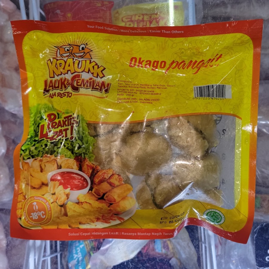 

Kraukk okago pangsit 250 gr