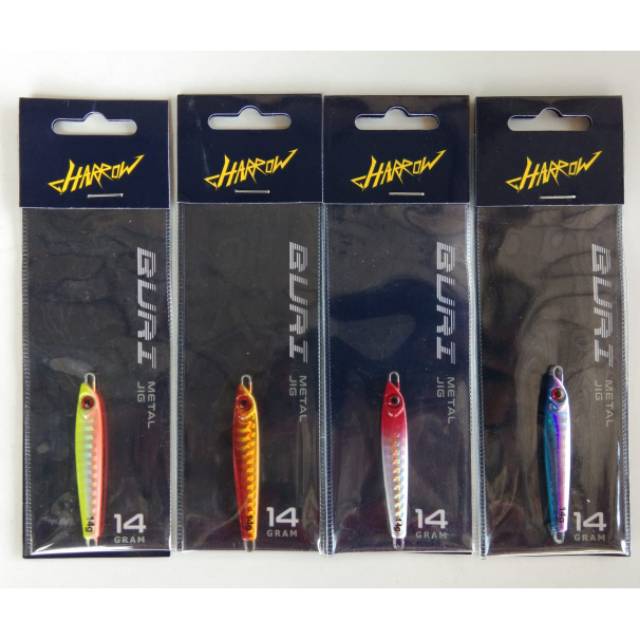 UMPAN PANCING METAL JIG HARROW BURI 14 GRAM